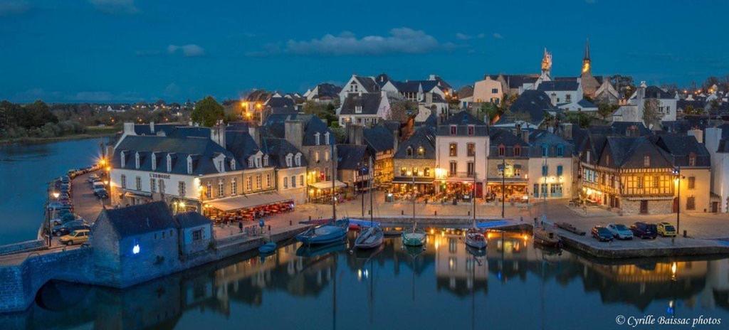 studio vue sur le Port saint Goustan classé 3 étoiles! Auray Exterior foto